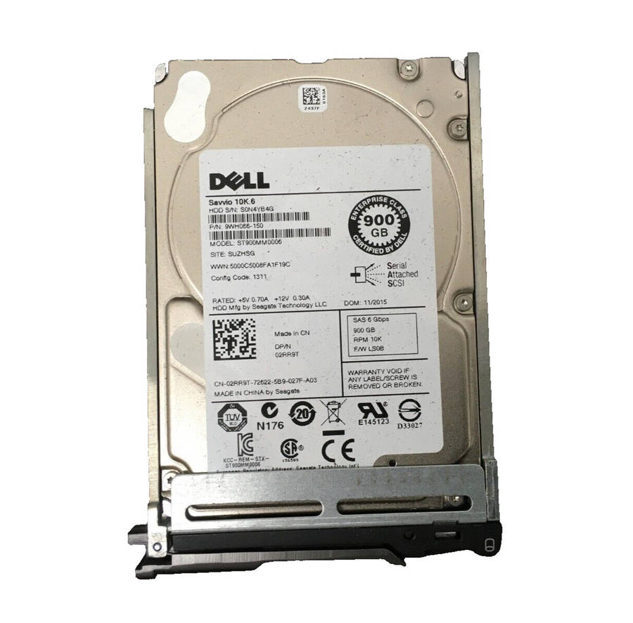 900GB 10k RPM SAS 2.5"