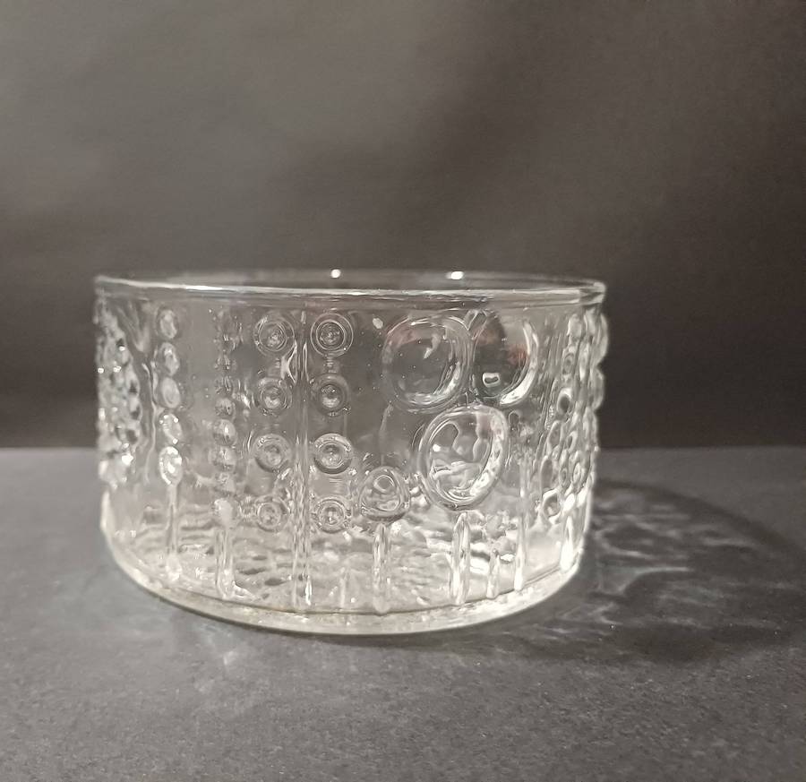 Vintage Italglass Mouth-Blown Crystal Bowls (Set of 4) in Original Box
