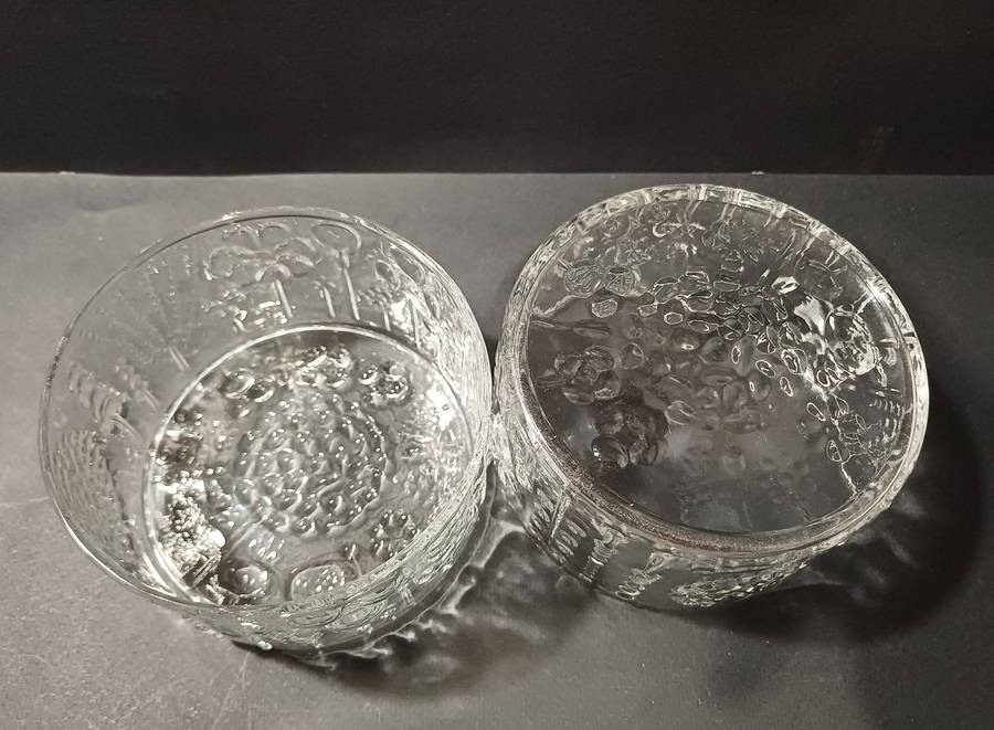 Vintage Italglass Mouth-Blown Crystal Bowls (Set of 4) in Original Box