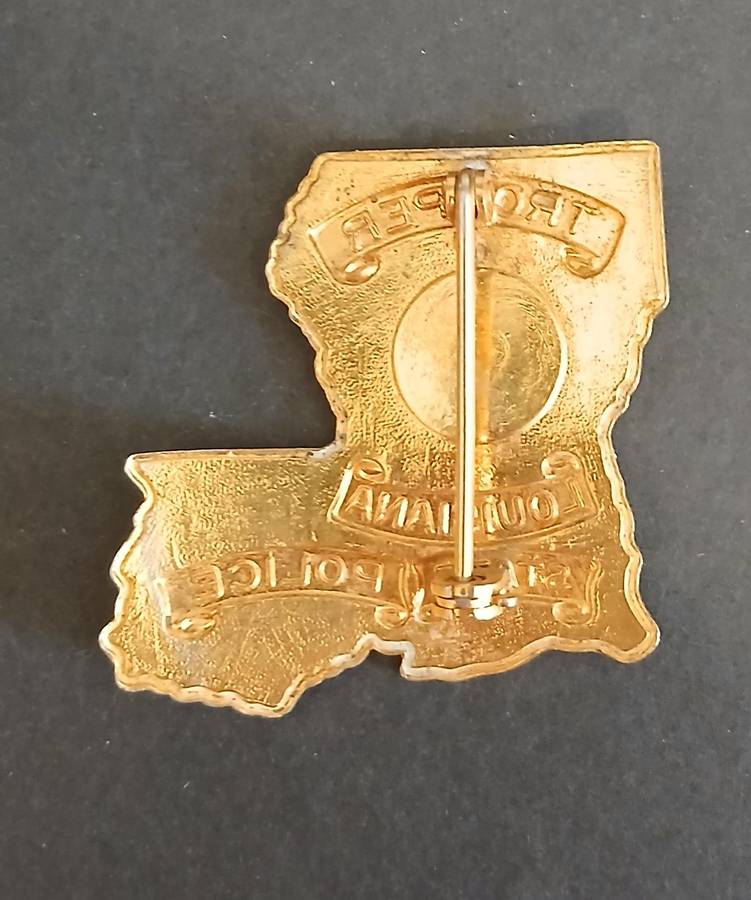 Louisiana State Police Breast Badge
