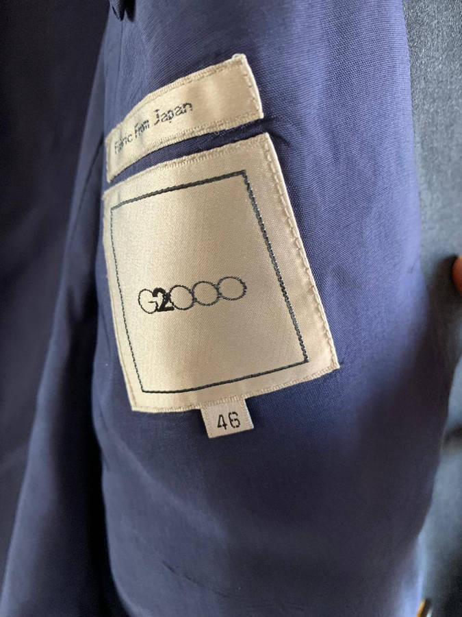 G2000 Mens 2-Piece Suit Fabric from Japan