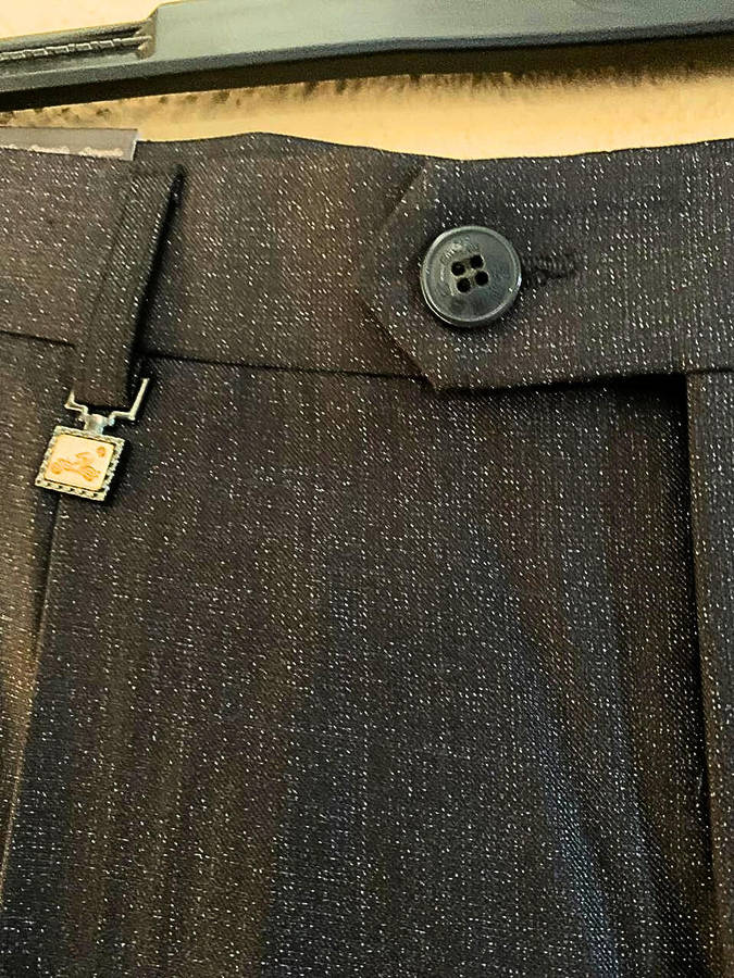 Men's Classic Cotton-Blend Dress Trousers  Brand New with Tags (Size 34)
