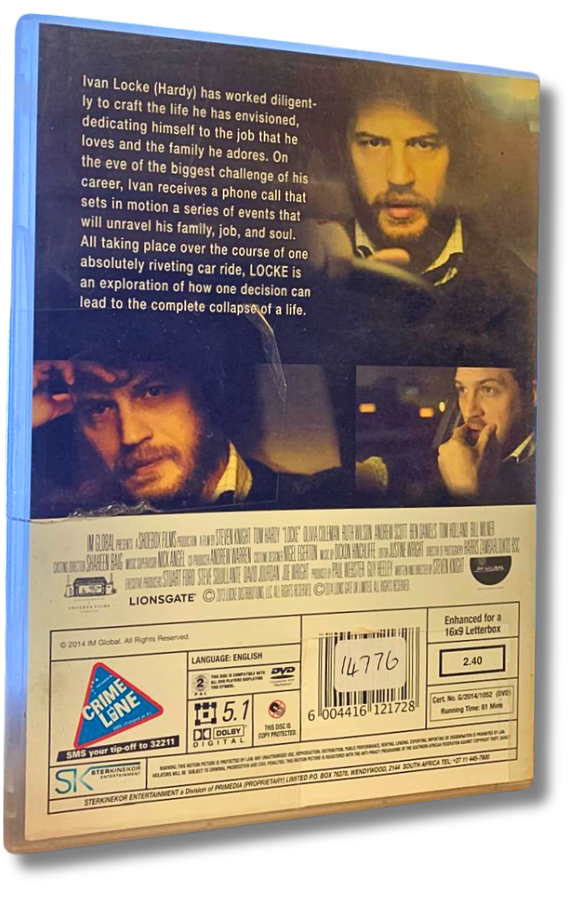 Locke DVD (Tom Hardy  )