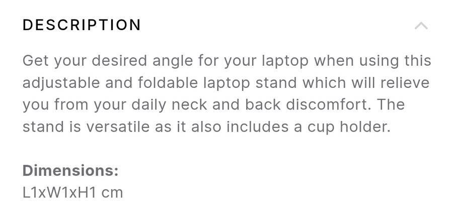 Laptop Stand