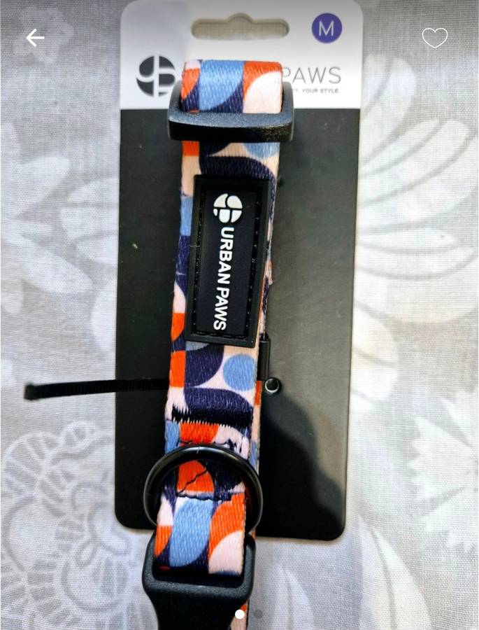 Urban Paws Dog Collars (x2)