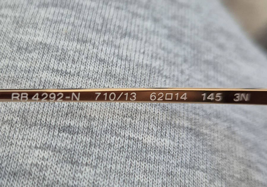 Unisex Ray-Ban RB4292N BLAZE DOUBLE BRIDGE SUNGLASSES