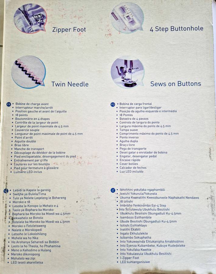Empisal Expressions Sewing Machine