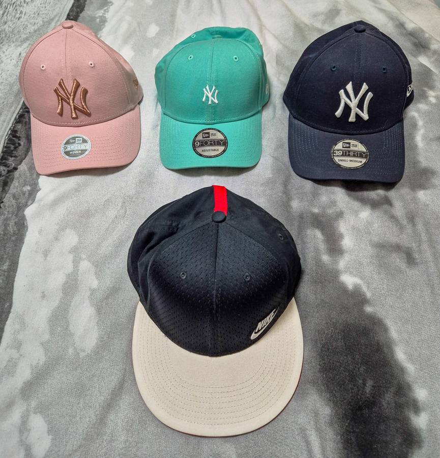 NY Baseball Caps (x4)