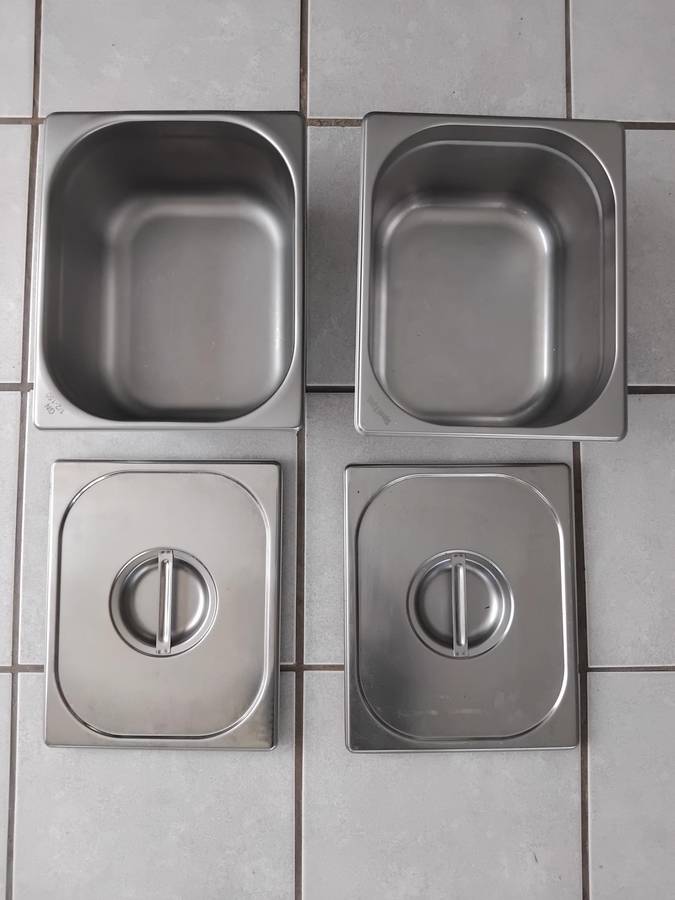 Steel Kitchen Bain Maries (x2)