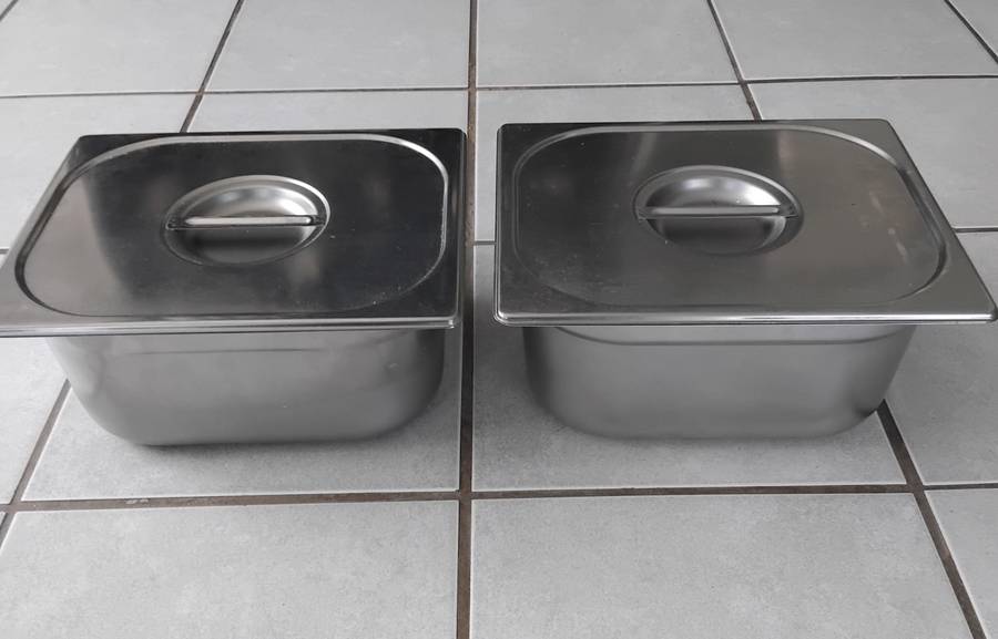 Steel Kitchen Bain Maries (x2)