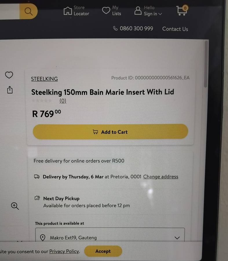 Steel Kitchen Bain Maries (x2)