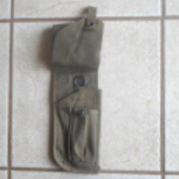 SADF Officers Holster With Amo Pouch And Metal Cleaning Rod