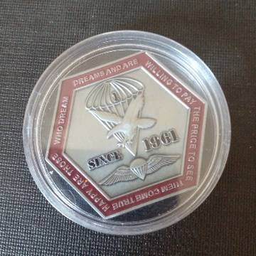 Para Coin In Plastic Holder