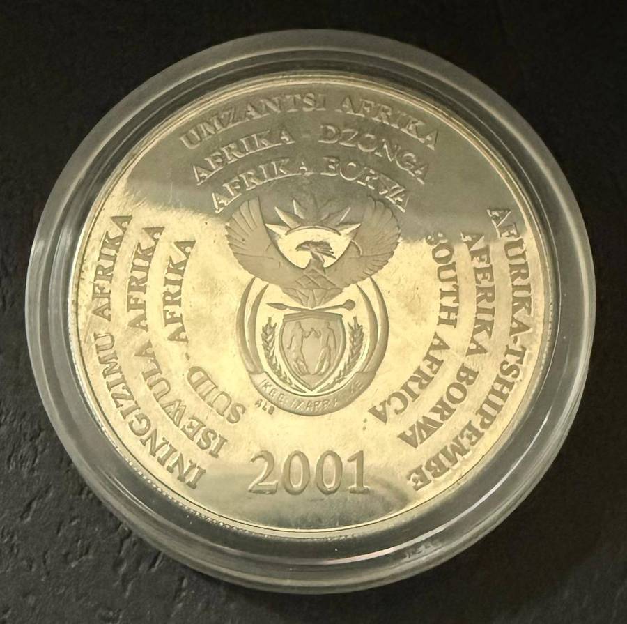 SILVER 1 OUNCE - Silver Proof R2 DOLPHINS - Mintage 2987