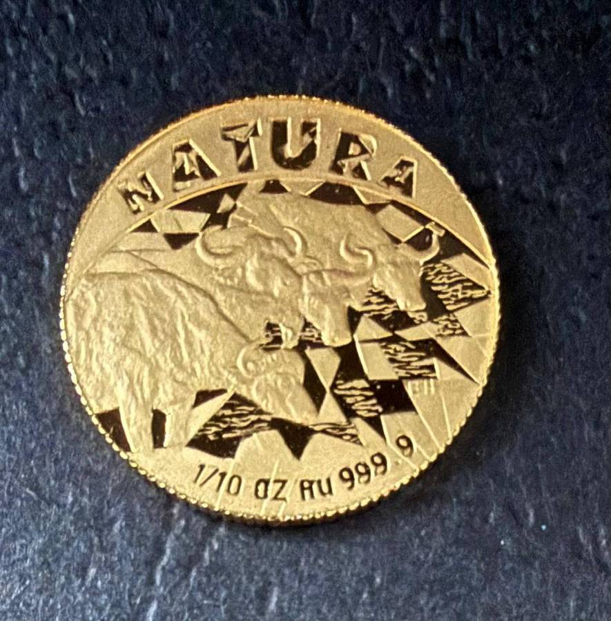 Gold 24ct Tenth oz R10 - Natura Proof Coin - The Buffalo 1997