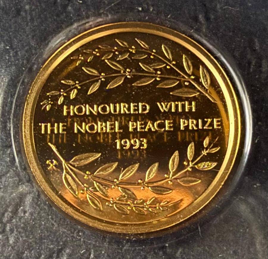 Gold Mandela Coin 1/10th oz Mint of Norway
