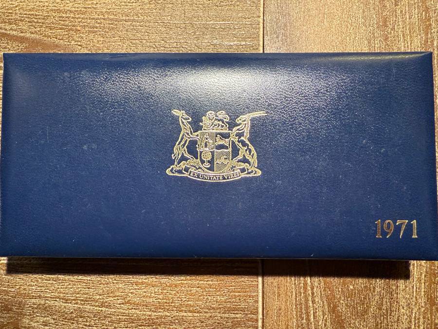 1971 Short proof set- as per pictures