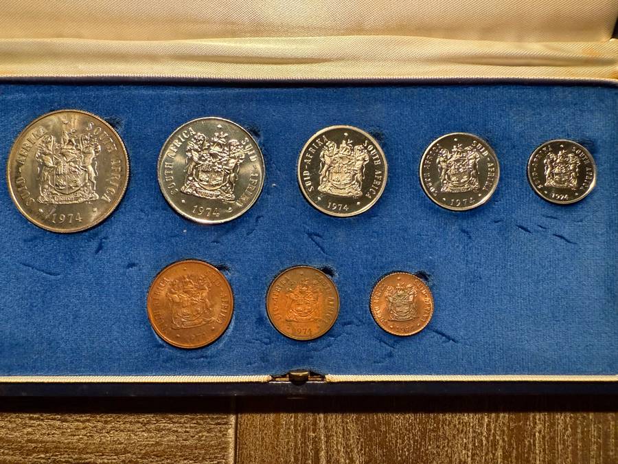 1974 Short proof set- as per pictures