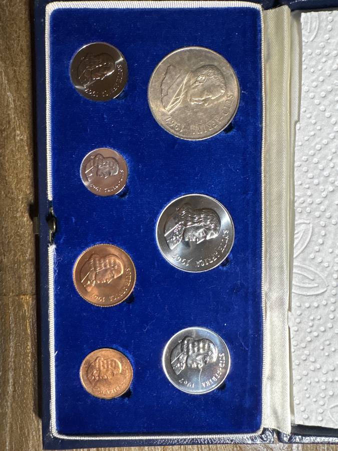 1967 Short proof set- as per pictures