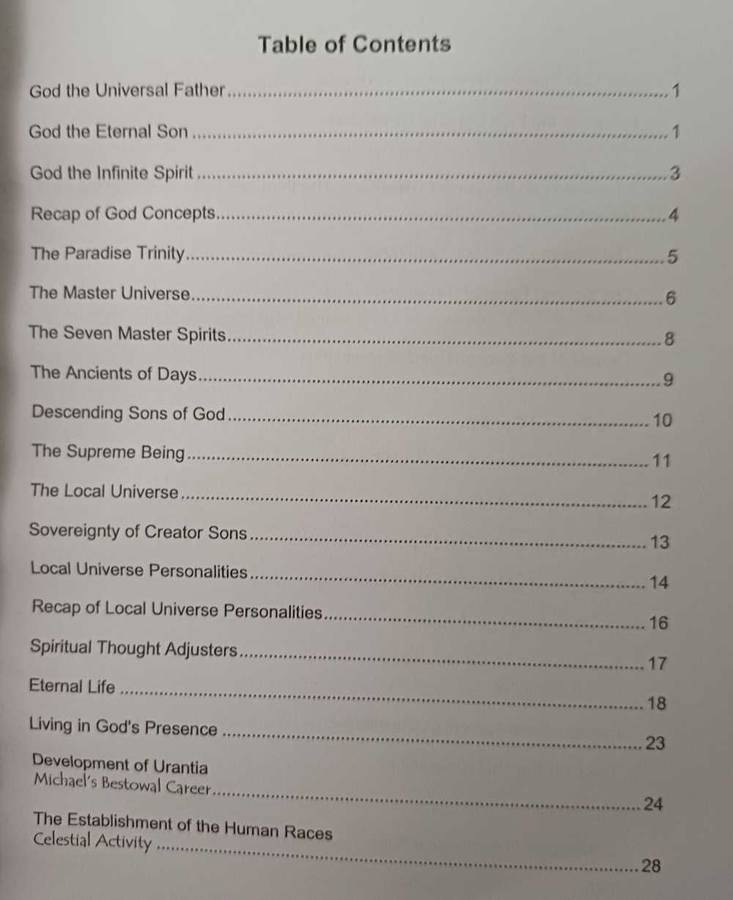 The Urantia Book Basics