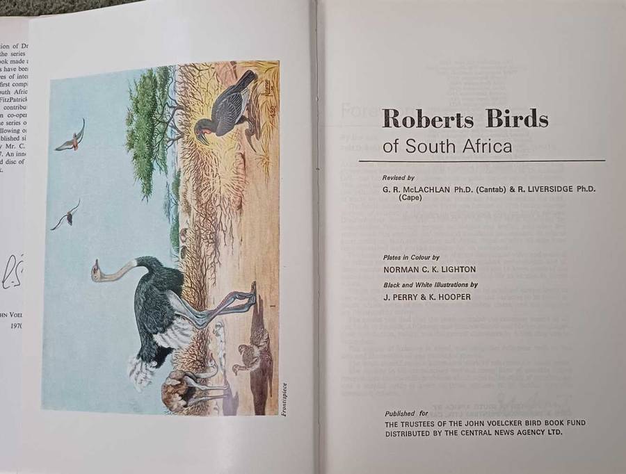 Robert's Birds of South Africa