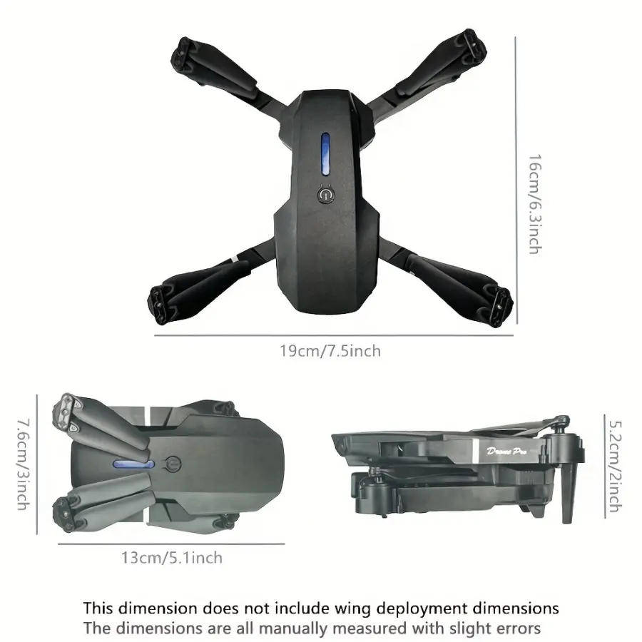 E88 Drone with HD Dual Camera,