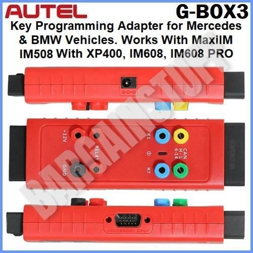 Autel G-BOX3 Key Programming Adapter for Mercedes Benz And BMW Vehicles
