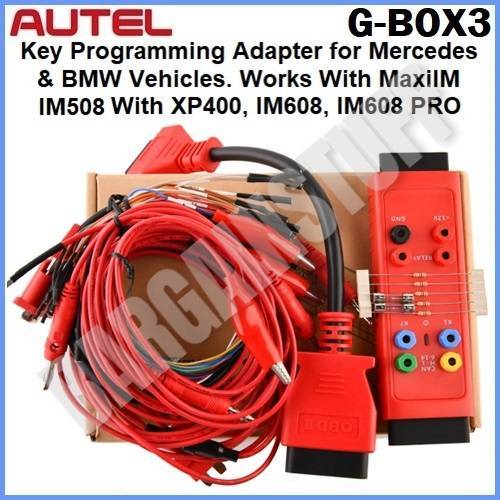 Autel G-BOX3 Key Programming Adapter for Mercedes Benz And BMW Vehicles