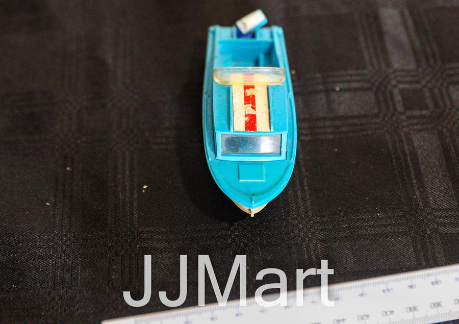 Rare Corgi Toys 104 Dolphin Cruiser Plus trailer