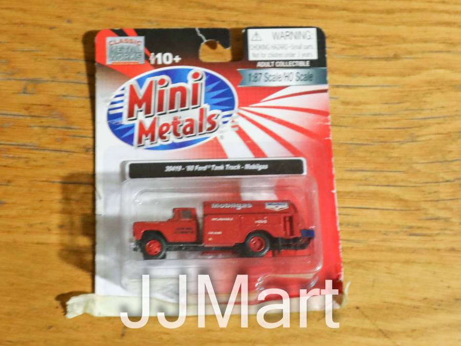 CMW Mobil Gas 1960 Ford Tank Truck Mini Metals Diecast
