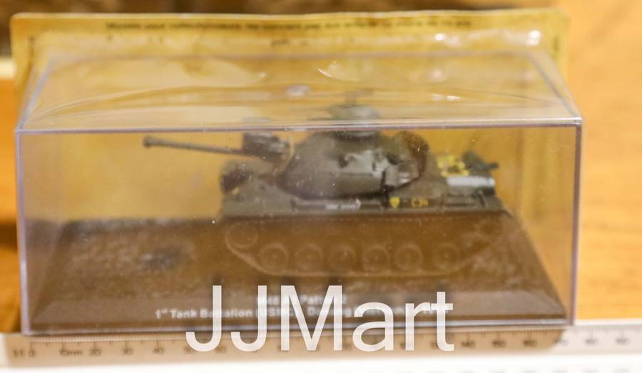 Deagostini 1:72 Diecast Model Tank - M48 A3 Patton 2 1st Tank Battalion USMC Danang Vietnam 1968