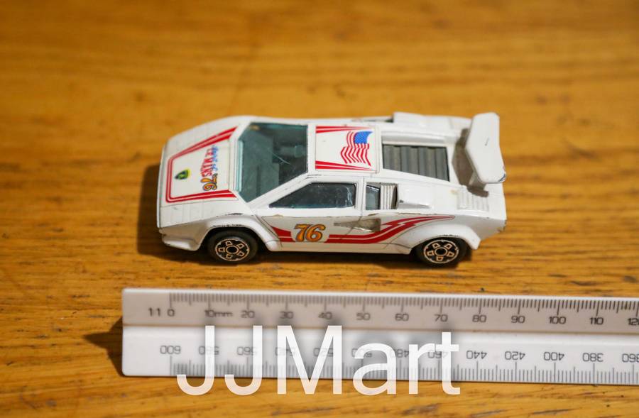 BURAGO - LAMBORGHINI - COUNTACH 5000S RACING N 76 SPIRIT OF LE MANS 1988