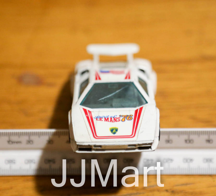 BURAGO - LAMBORGHINI - COUNTACH 5000S RACING N 76 SPIRIT OF LE MANS 1988