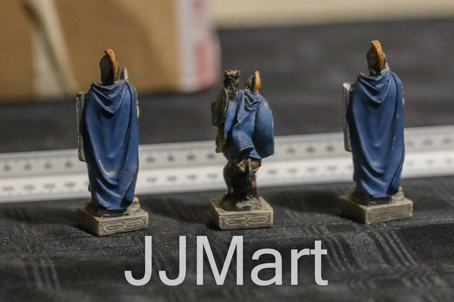 Knights Figurines x 3