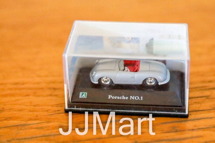 Hongwell Cararama  1/72 Porsche No.1 Convertible, silver model