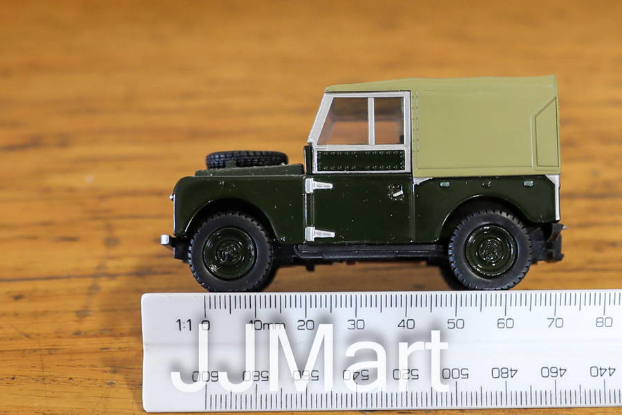 OXFORD DIECAST  Land Rover Canvas Green