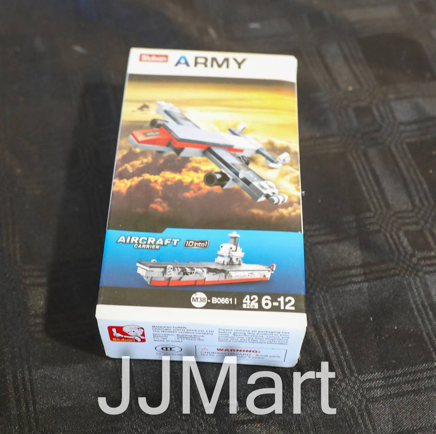 Sluban M38-B0661I Admiral Kuznetsov 10 in 1: air defense Plane - 42 Piece