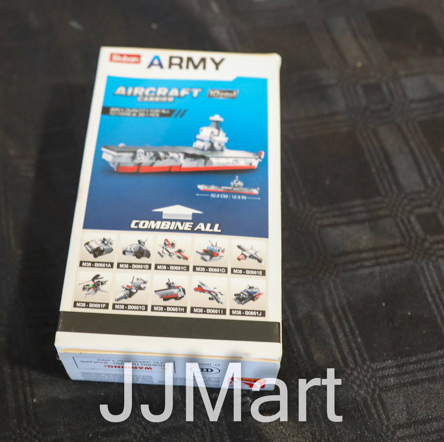 Sluban M38-B0661I Admiral Kuznetsov 10 in 1: air defense Plane - 42 Piece