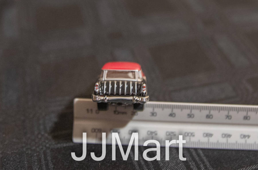 1956 Chevy Nomad - Red/Black by Johnny Lightning (Rare red and black )