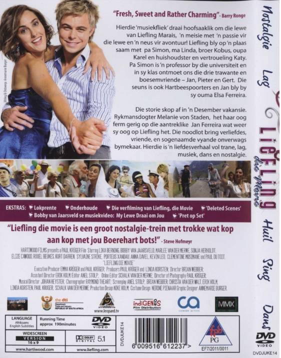 Liefling Die Movie (Afrikaans, DVD)