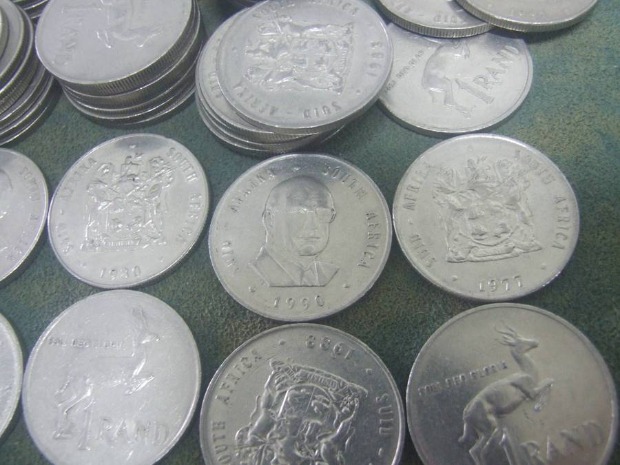 @     70 x R1 coins bid per coin