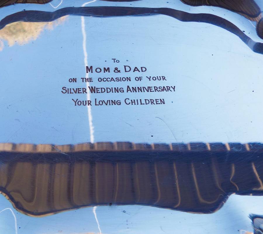 large silver plated dish /tureen