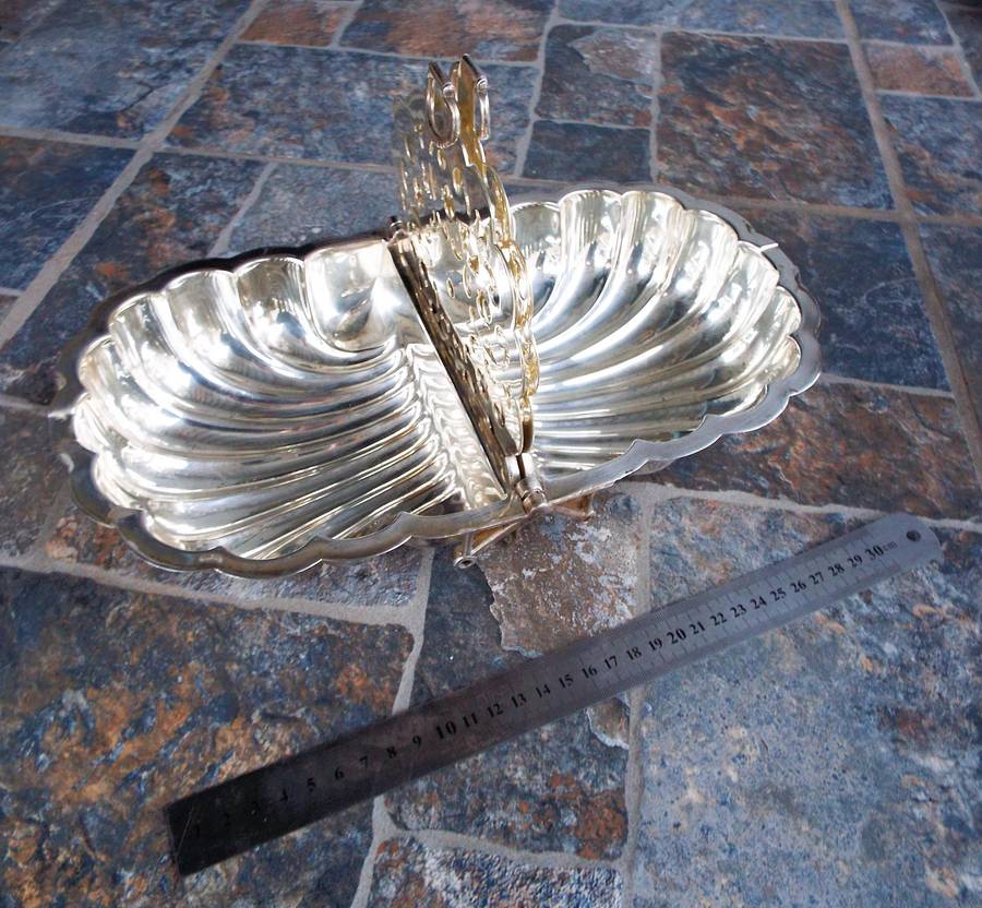 Vintage cheltenham silverplate burn warmer (very nice )