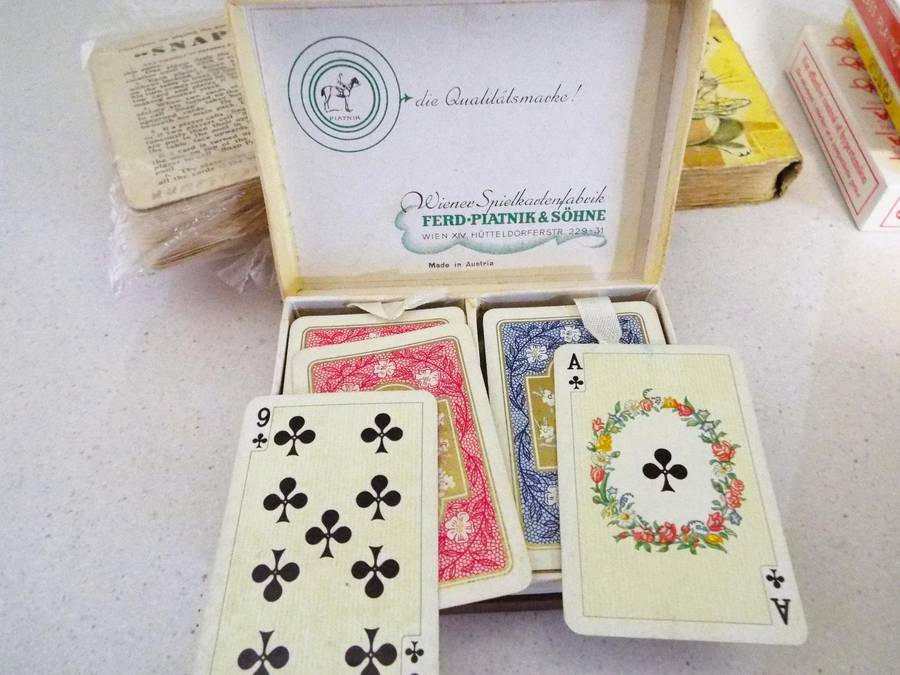 vintage Playing Cards Lot