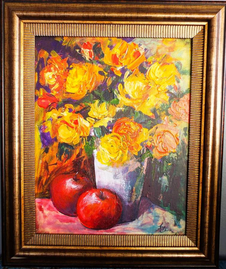 Joy Clark Oil on Board 370 x 275 Art