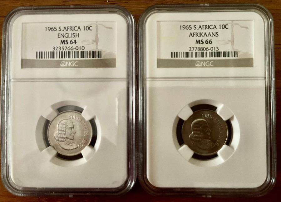 1965 NGC MS Set 20 High Graded Coins