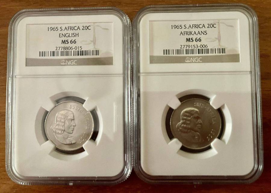 1965 NGC MS Set 20 High Graded Coins