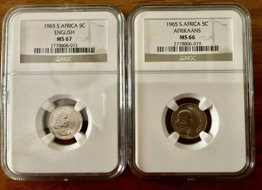 1965 NGC MS Set 20 High Graded Coins