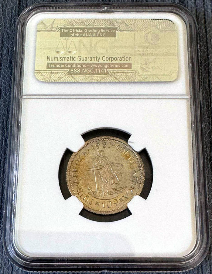 1961 R.S.A. first decimal set NGC MS coins
