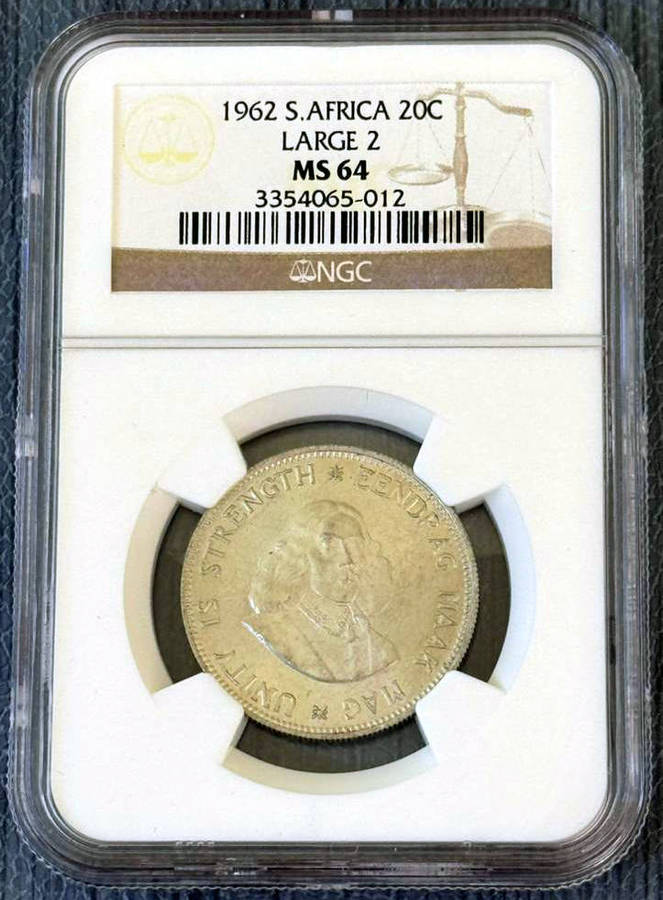 1962 R.S.A. First Decimal Set NGC MS Coins